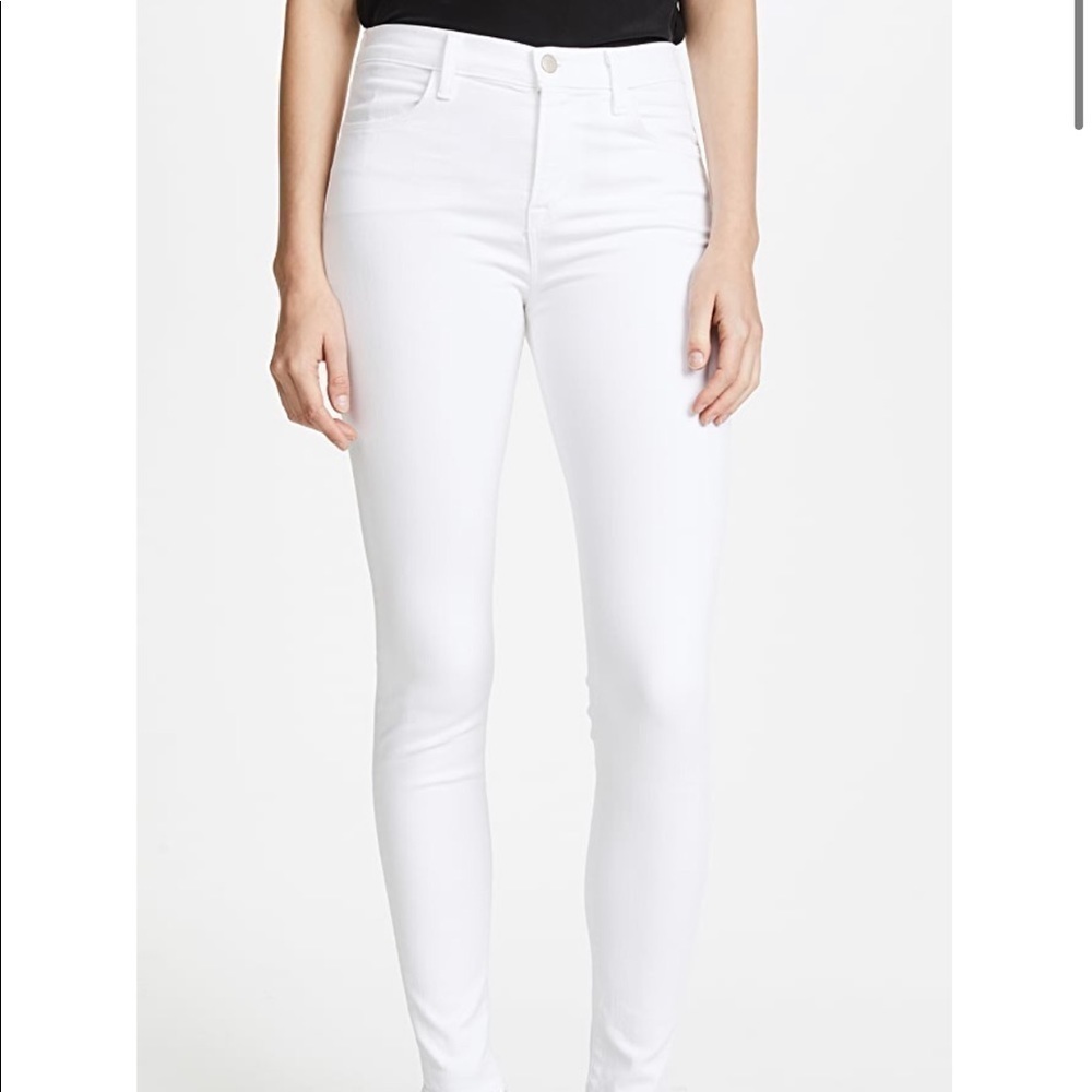 J. brand White Skinny Jeans Sz 26